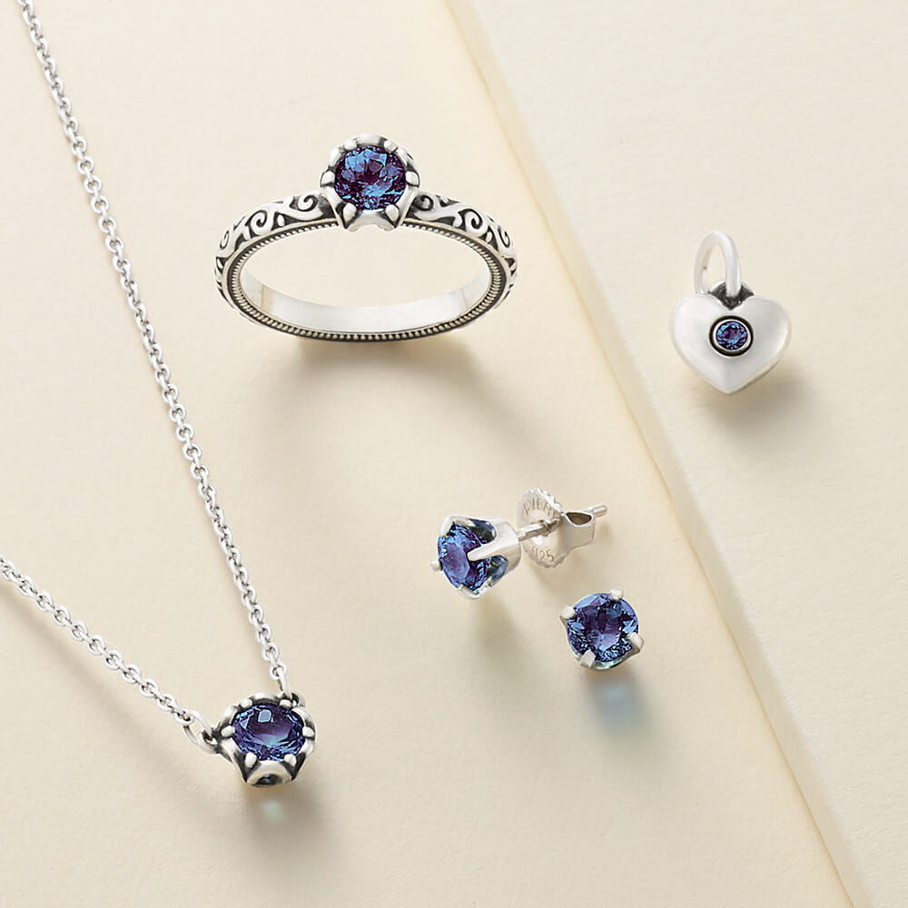 June's Birthstone Lab-Created Alexandrite