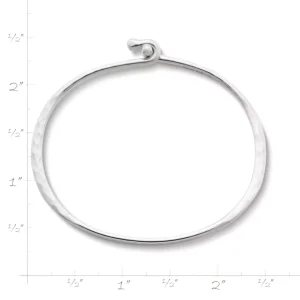 Hammered Hook-On Bracelet