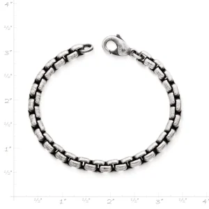 Rustic Box Link Bracelet