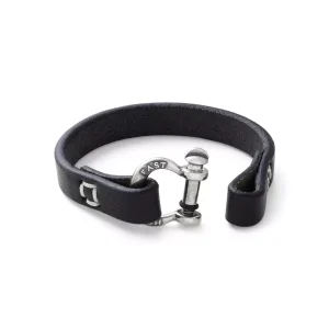 "Hold Fast" Leather Bracelet