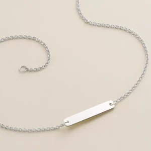 Petite Engravable Horizon Anklet