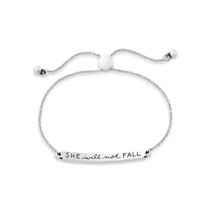 God is Within Her Slider Bracelet