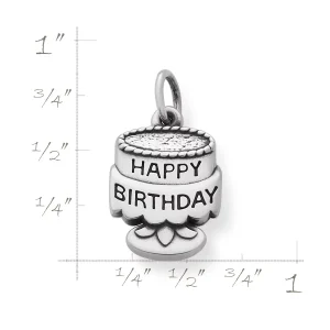 Tiny Birthday Cake Charm
