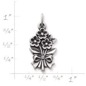 Bouquet of Flowers Charm