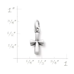 Small St. Teresa Cross Charm