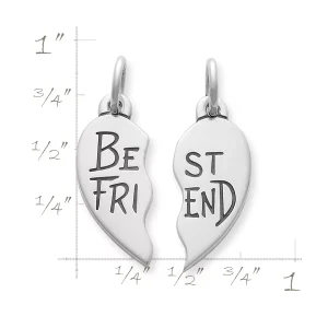 "Best Friend" Charm Set