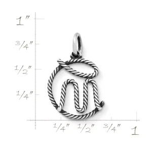 "CM" Rope Charm