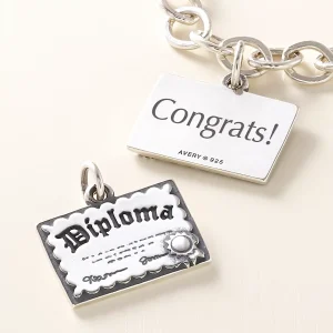 Graduation Diploma Charm