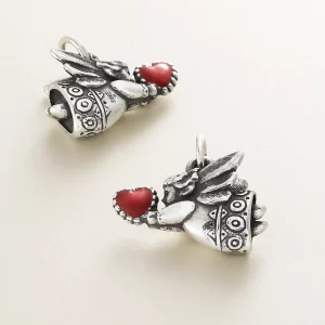 Enamel Love Angel Charm