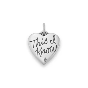Jesus Loves Me Charm