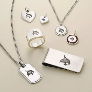 Texas State University Classic Tag Pendant