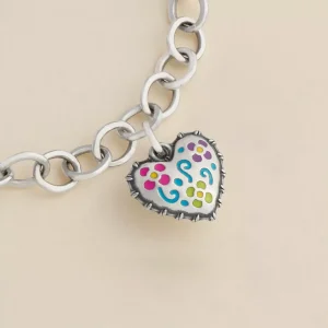 Enamel Consuela Heart Charm