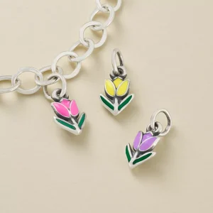 Enamel Mini Tulip Charm