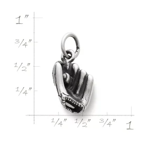 Baseball and Glove Charm