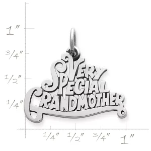 "Very Special Grandmother" Charm