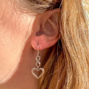 Infinite Love Dangle Earrings