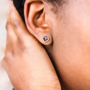Heart Studs