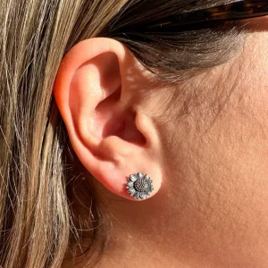 Wild Sunflower Studs