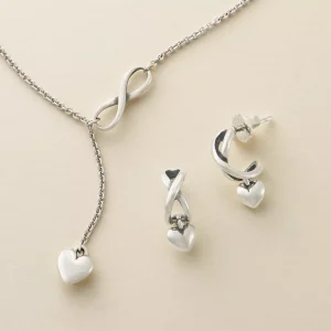 Delicate Infinite Love Hoops