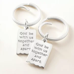 Mizpah Keychain Set