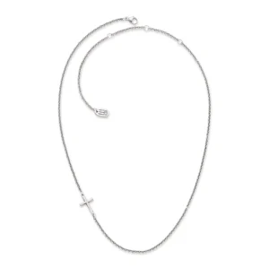 Horizon Cross Necklace