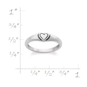 Child's Cherished Heart Ring