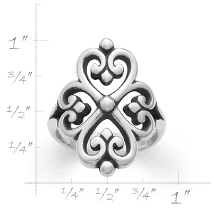 Adorned Hearts Ring