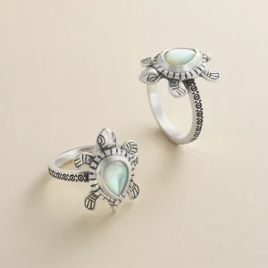 Turtle Gemstone Ring