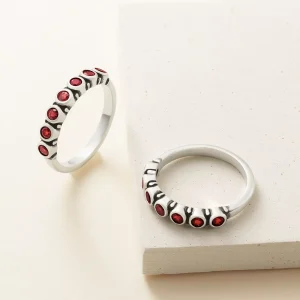 Birthstone Stacker Ring