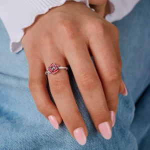 Enamel Consuela Rose Ring