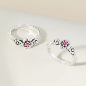 Flowers in Bloom Gemstone Ring