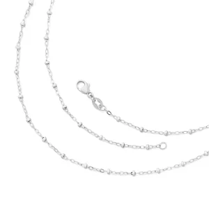 Growing in Faith Cross with Layered Chains Look