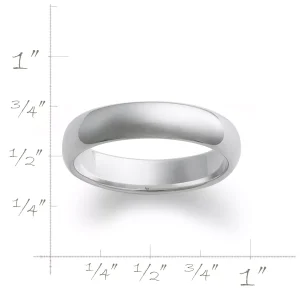 Narrow Athena Wedding Ring
